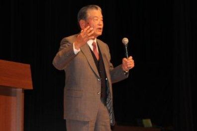記念講演、川淵三郎氏の提言は「足を鍛えること」